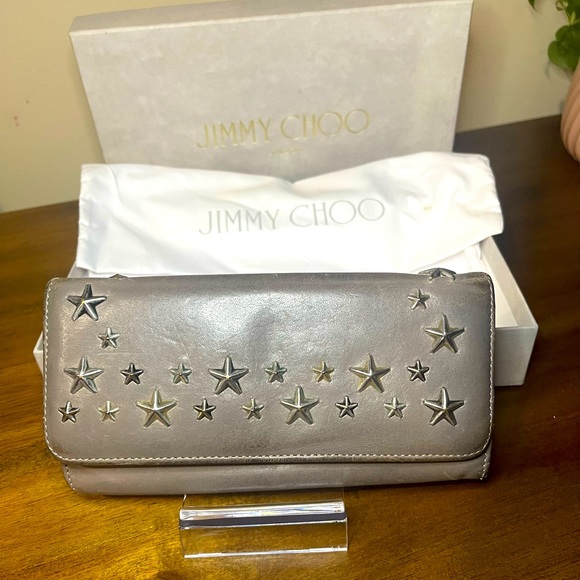 Jimmy Choo Handbags - JIMMY CHOO STAR STUDDED WALLET